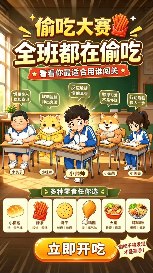偷吃大赛游戏最新版截图1