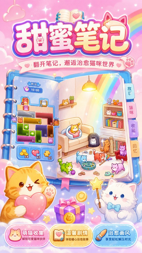 甜蜜笔记2026游戏官方版截图1