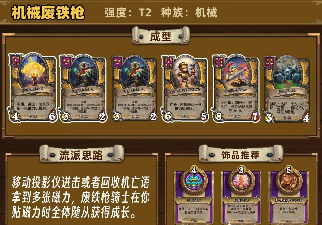 炉石传说酒馆机械体系怎么玩？