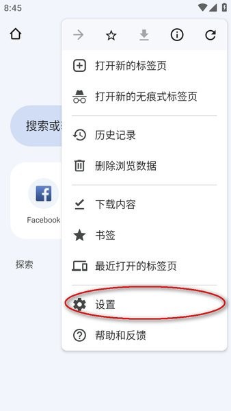 谷歌浏览器安卓版截图